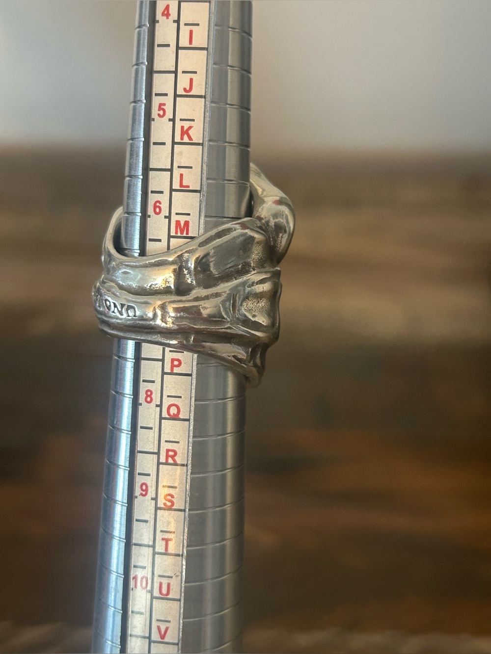 Uno de 50 Eye of Crocodile Crystal Ring - Picture 6 of 8
